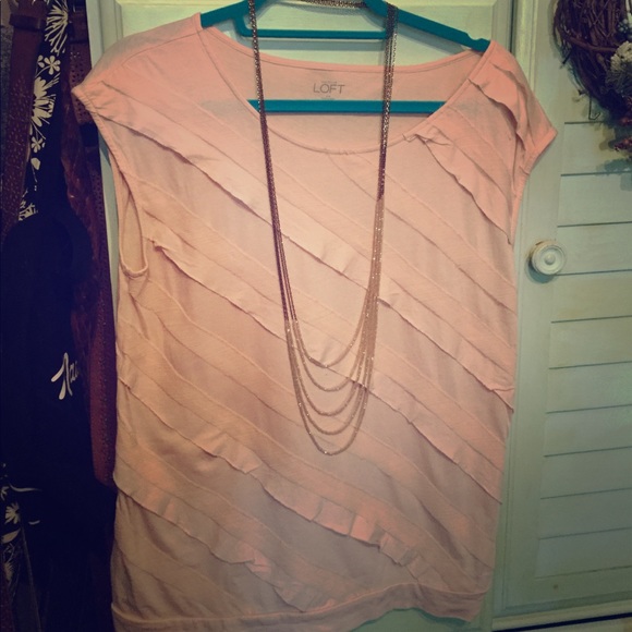 Loft blush top - Picture 2 of 5